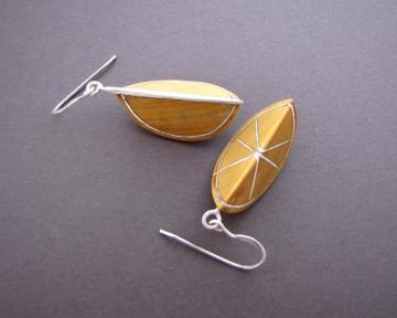Lemon Wedge Earrings : $50