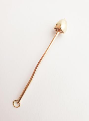 Magic Mushroom Psilocybin in 9ct Solid Gold : $494