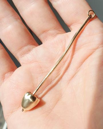 Magic Mushroom Psilocybin in 9ct Solid Gold : $494