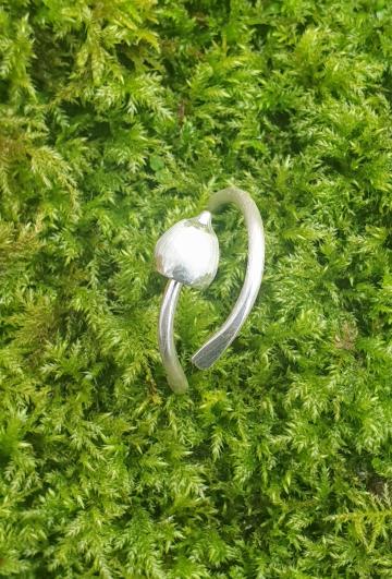 Liberty Cap Silver Ring Magic Mushroom - Adjustable : $43